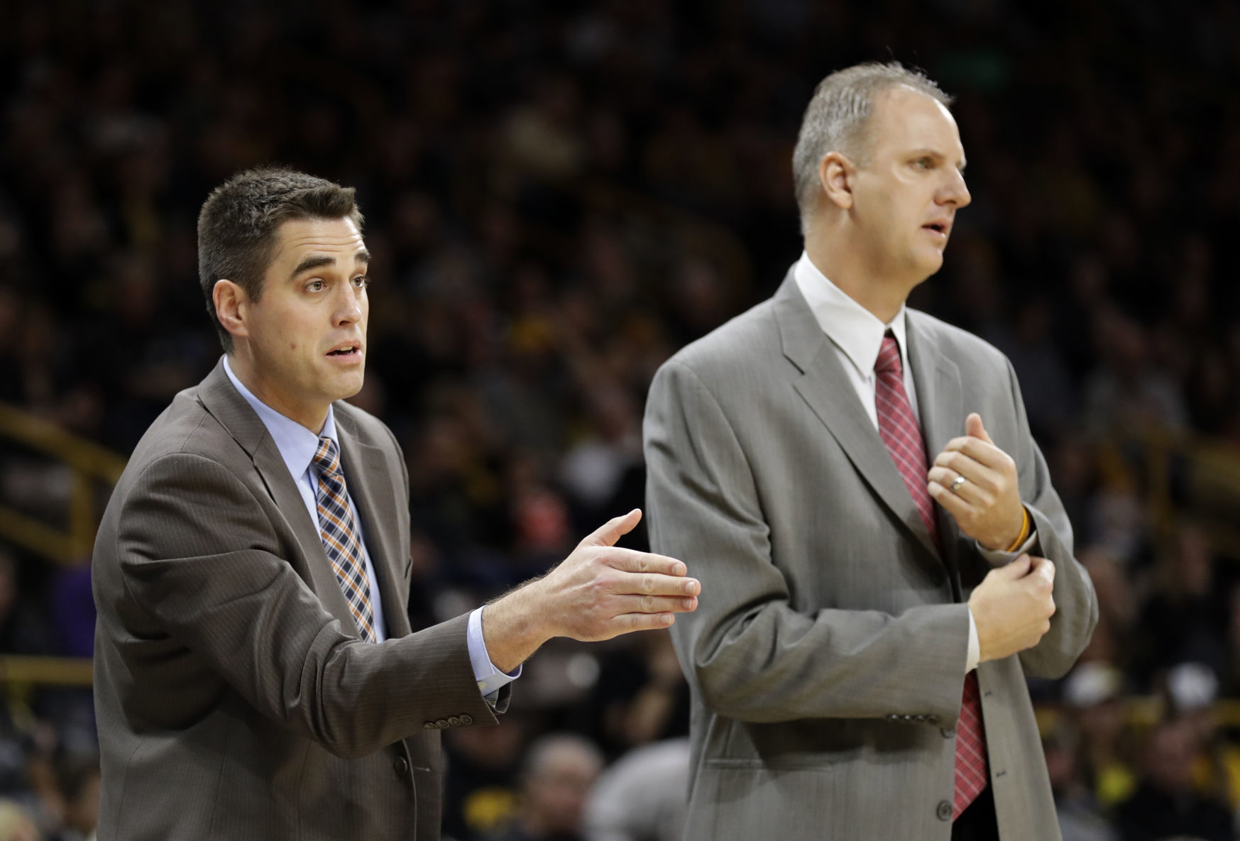 North Dakota Iowa Basketball